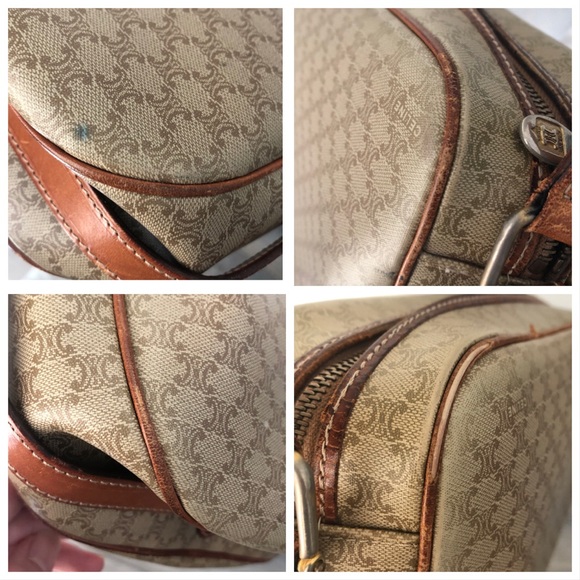 Vintage CELINE Macadam Crossbody Bag - Picture 10 of 17